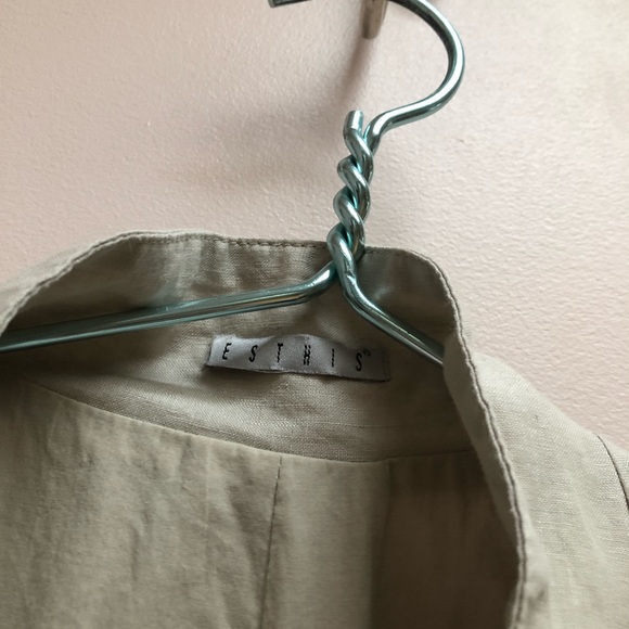 ESTHIS LINEN VEST - Picture 9 of 14